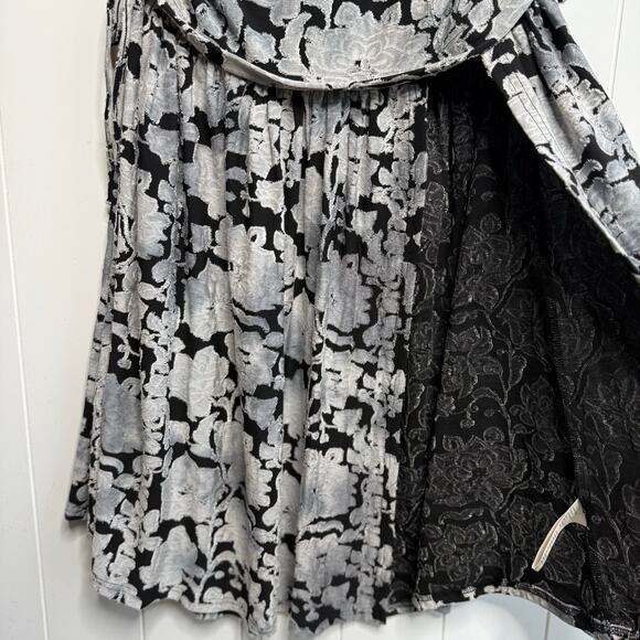 Free People set co-ord top and midi skirt pleated matching set boho XS - Picture 9 of 13